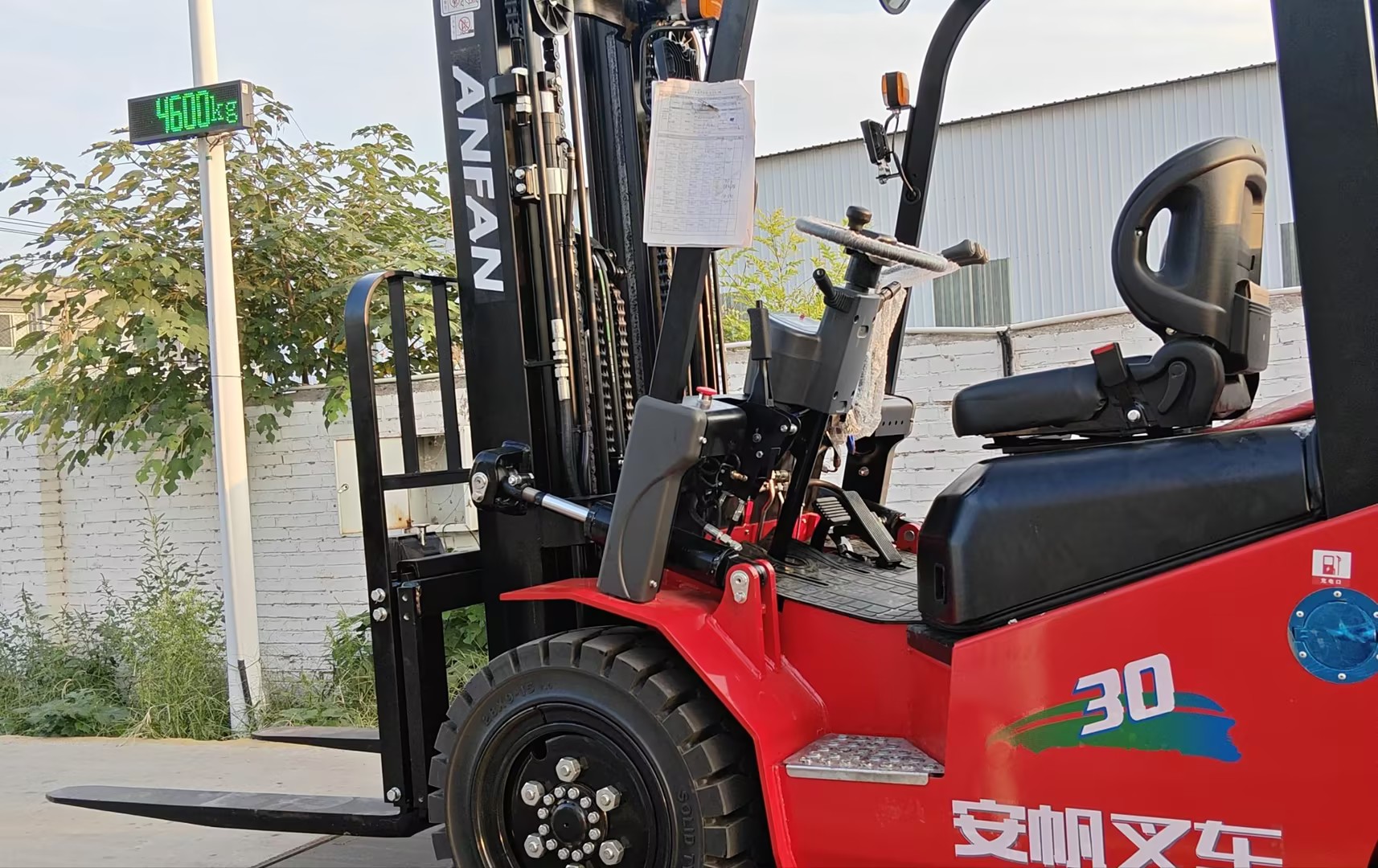 Xe n&acirc;ng điện ANFAN CPD 3 tấn