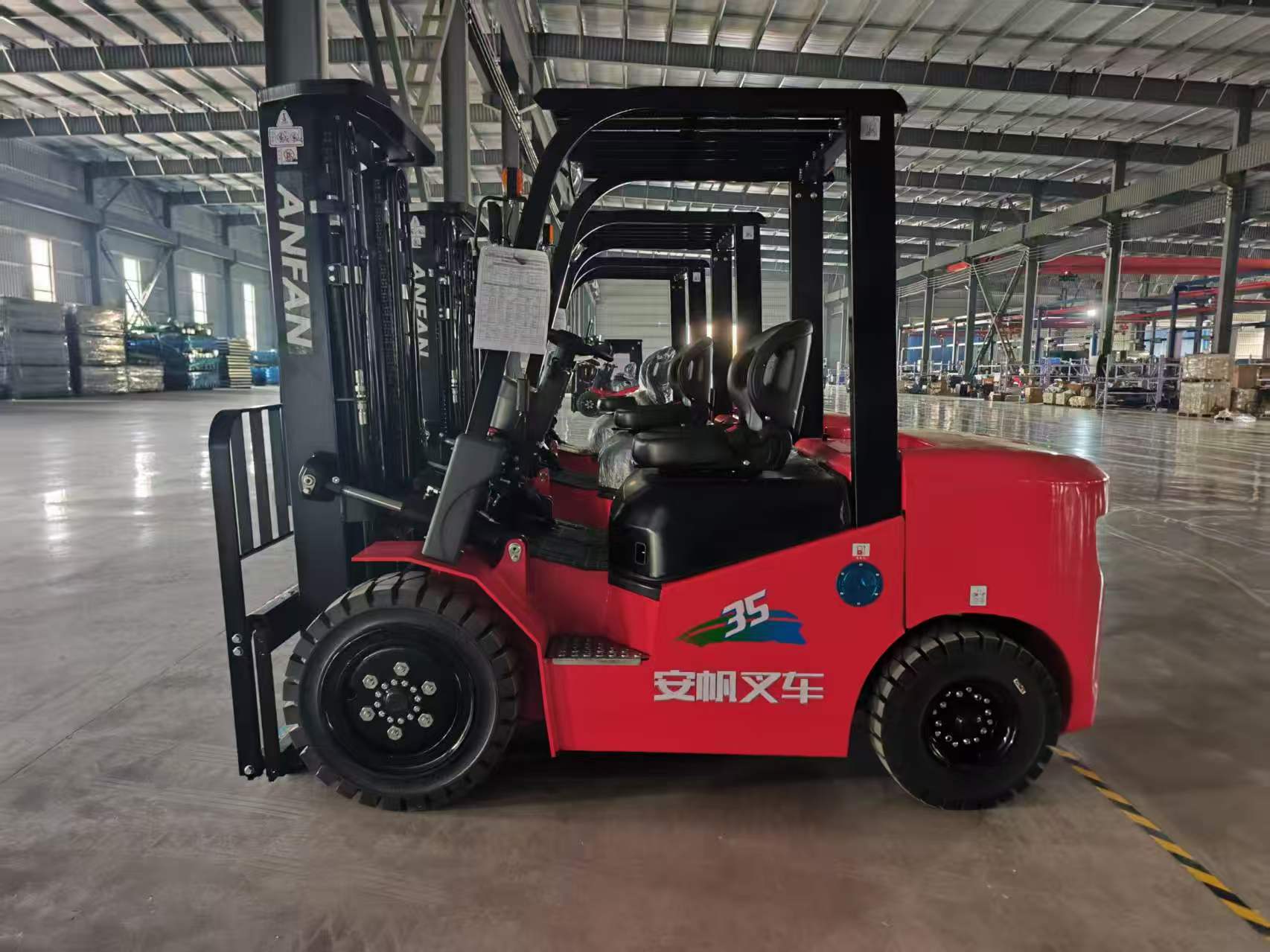 Xe n&acirc;ng điện ANFAN &ndash; h&igrave;nh ảnh thực tế